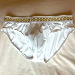 CHARLIE Grecian classic brief underwear, size small